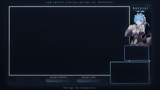 Davolaf 2021 Twitch Overlay