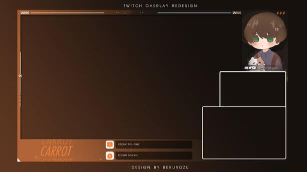 carrot_osu 2021 Twitch Overlay