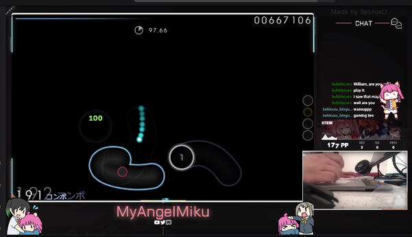 MyAngelMiku 2021 Twitch Overlay