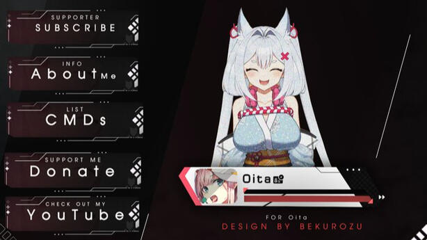 Oita 2021 (panels & Hp Bar in Apex Legend)